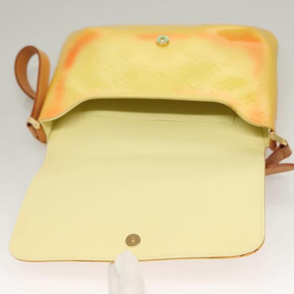 LOUIS VUITTON Monogram Vernis Thompson Street Bag Yellow M91071 - Picture 10 of 16